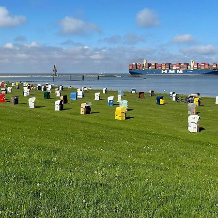 Urlaub Mit Seesicht Haus Nautic Whg.709 Cuxhaven Exterior foto