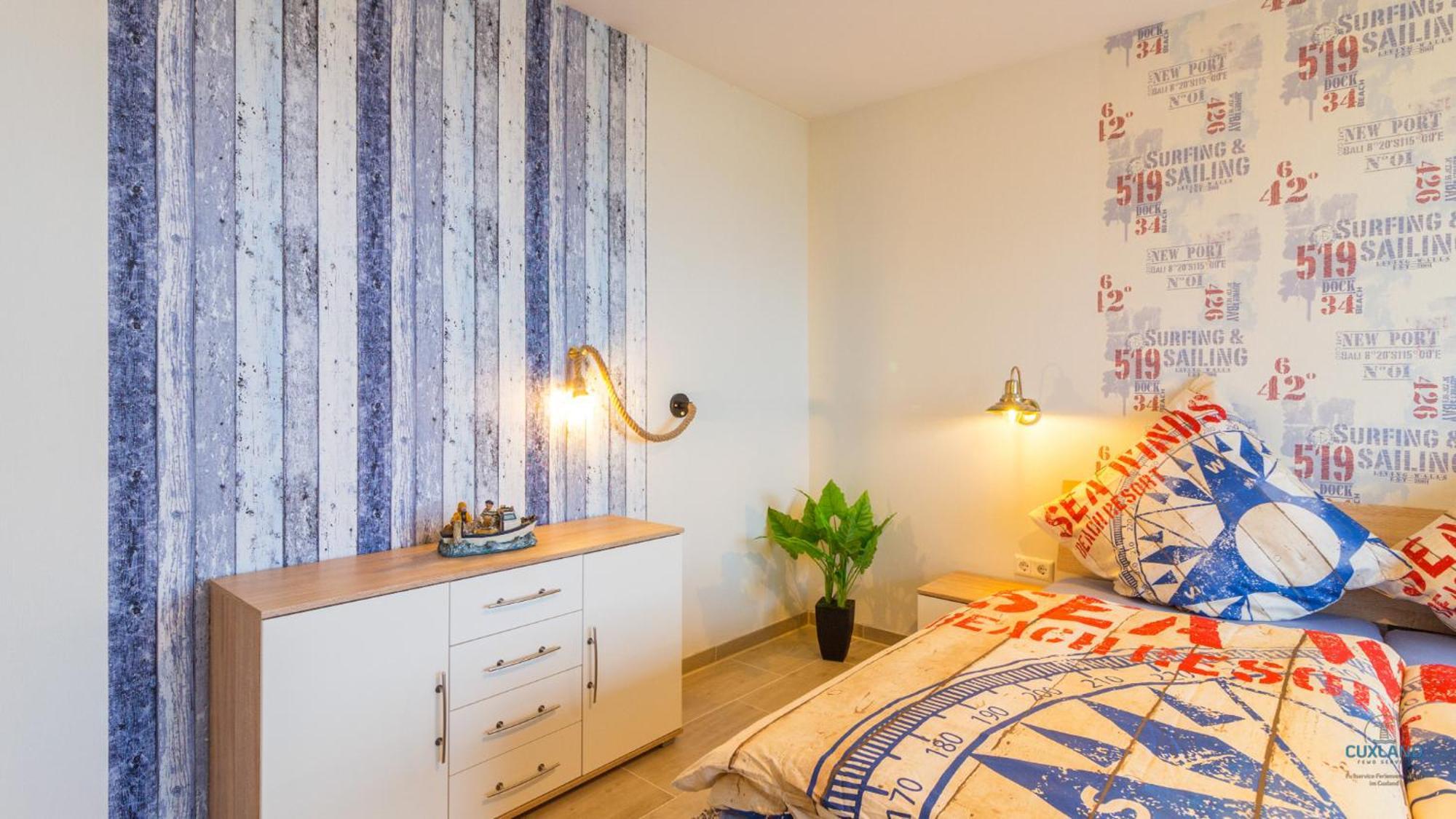 Urlaub Mit Seesicht Haus Nautic Whg.709 Cuxhaven Exterior foto